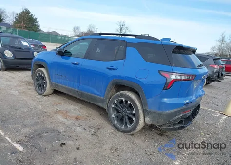 2025 Chevrolet Equinox Rs Awd from USA, damaged, VIN 3GNAXTEG7SL312398